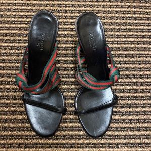 Authentic Gucci Sandal heel
